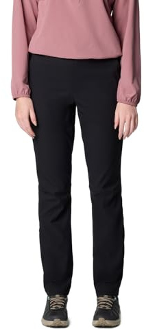 Columbia Womens Leslie Falls II Straight fit Pant, Black, 14