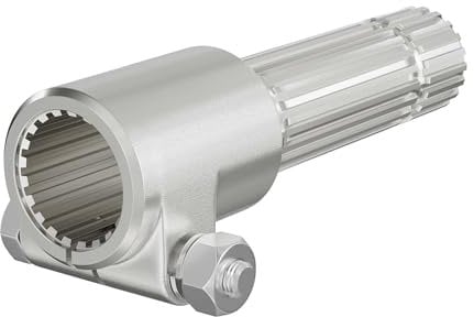 WilTec Toma de Fuerza, PTO 160 mm Casquillo Eje Estriado 1 3/8 21 Eje de Salida 1 3/8 21 Tractor