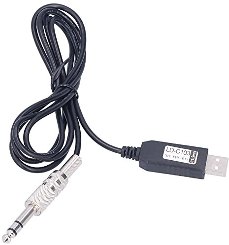 ANKROYU Funkkabel, ABS-Schnittstelle, Verbindungsleitung für Funkcodeübertragungsgeräte, USB-Programmierkabel, Datensynchronisationskabel für Scanner-Radio