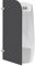 Urinal Trennwand,Urinal Screen Toilet Partition 40x90cm,Wandmontage Männer Urinal Trennwand,Urinal Trennwand,Einfache Installation,Abgerundete Ecke
