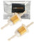 Tek Automotive Small Inline Fuel Filter Twin Pack - Universal for 6mm & 8mm Fuel Lines, Suitable for Cars, Quad Bike, Motorcycle, Lawnmowers, Generators, Forklifts & More