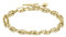 Fossil Heritage Damen Edelstahlarmband mit Karabiner oder Knebelverschluss, Bernsteinfarbenes Gold
