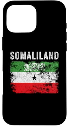Somaliland-Flagge im Used-Look – Männer Frauen – Somalilander-Flagge Hülle für iPhone 16 Pro Max