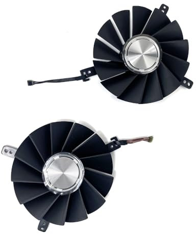 DAPA0815B2UP001 DAPA0815B2UP004 RTX2080 RX2080Ti Graphics Cooler Compatible with RTX 2080 Ti RTX 2080 Graphics Card Fans(2pcs fan)