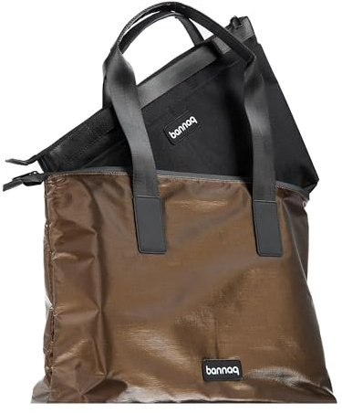 bannaq Bolso Mujer Impermeable con Organizador Extraíble, Bolso Universidad Mujer con capacidad para Ordenador Portátil hasta 15,6 pulgadas, Bolsos para Universitarias, Regala esta Navidad