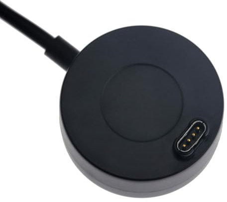Ladegerät kompatibel für Garmin Fenix 5/5S/5X, Fenix 6/6S/6X, Fenix 7/7S/7X, Ladestation mit 1 m USB-Kabel für Vivoactive 3/4/5/6 Smartwatc (1 Stück)