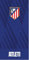 ASDITEX Toalla de Playa Atlético de Madrid, 75x150 cm, Algodón Premium, Azul