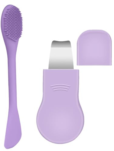 Skin Remover - Facial Scraper Tool | Face Spatula | Skin Cleanser, Black Extractor, White Head Cleaning Device for Women and Men, Pit Spa