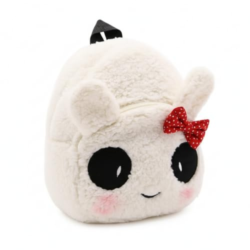 Bkrdty Cartoon Kinder Rucksack 1-3 Jahre Kinderrucksack Plüsch Panda mini Babyrucksack Mädchen Jungen Schulrucksack Schultasche Vorschule Kleinkind Schule Taschen