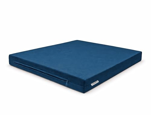MAMOI® Matte für Sprossenwand, Trainingsmatte für Zuhause, weiche Fitnessoberfläche, Velvet-Material, abnehmbarer Bezug, Komfort und Schutz beim Training