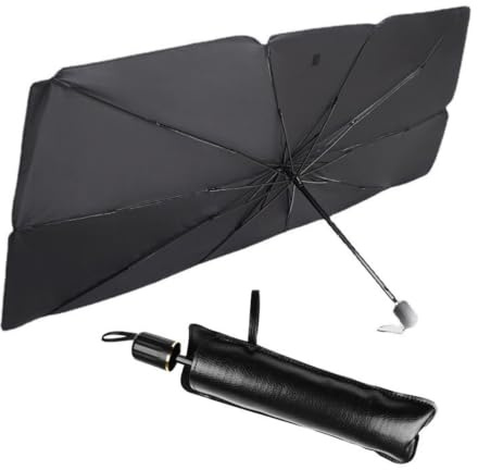 Parasol Parabrisas Coche para Opel Corsa A Corsa B Corsa D Corsa E | Plegable Protector Térmico Bloqueador Rayos UV, Sombrilla