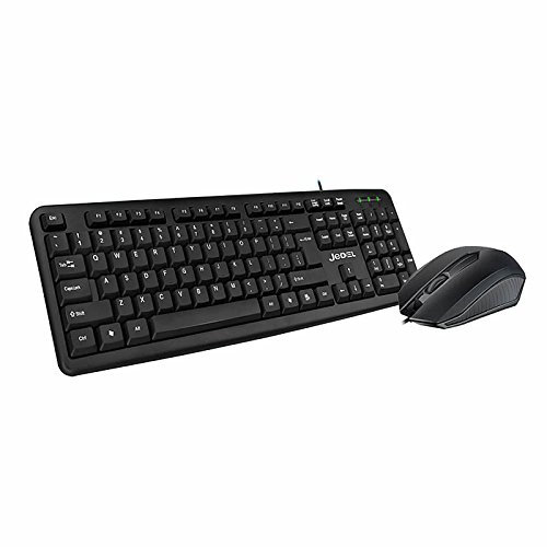 Jedel G11 Standard 104 USB Keyboard & Optical Mouse Bundle Set