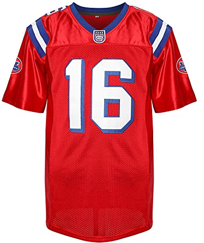 #16 Shane Falco The Replacements Movie Football Jersey Red