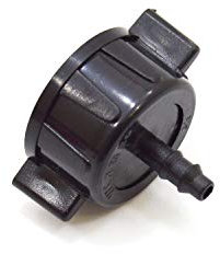 S&M 544460Terminal hembra para microtubo 4/6 mm en instalaciones jardín, plantas y macetas de riego por goteo