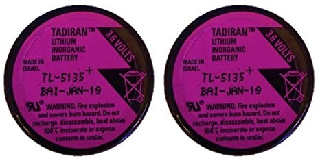 My Battery Supplier TADIRAN TL-5135 - Pilas de Litio (3,6 V, 1700 mAh)