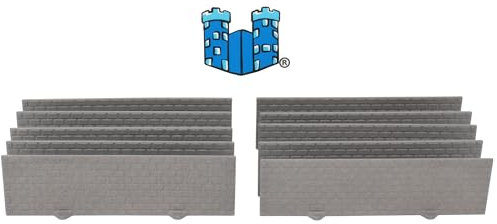 Dirt Cheap Dungeons Long Walls Erweiterung TT RPG Terrain Building für Dungeons & Dragons, Pathfinder, War Gaming und mehr