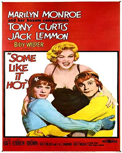 Some Like it hot - Marilyn Monroe - Poster cm. 30 x 40