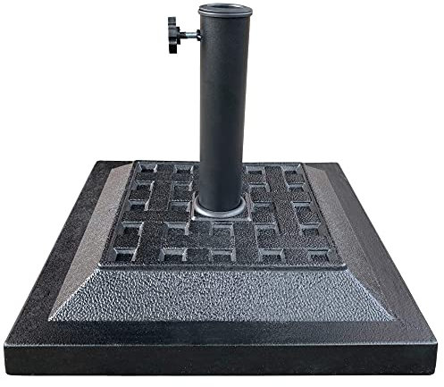 AKTIVE Soporte poliresina para Parasol Cuadrado 38-48 Garden