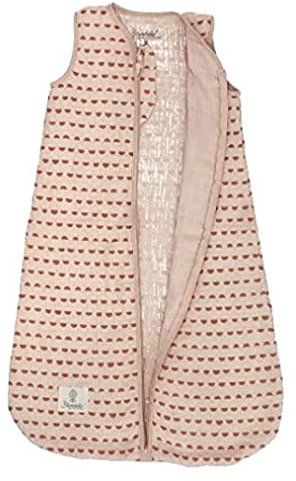 Sterntaler Baby Mädchen Schlafsack Baby Musselin Schlafsack Stay True to Nature - Babyschlafsack, Pucksack Baby, waschbar - Bio - beige, 70cm