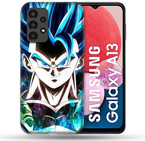 Cokitec Schutzhülle für Samsung Galaxy A13 / A04S, Motiv: Manga Dragon Ball Gogeta, Mehrfarbig