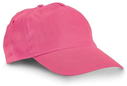 Cappello Uomo Donna Golf con Visiera precurvata, Berretto da Baseball Personalizzato con Nome Logo Testo, Cappellino colorato in 100% Cotone (Rosa), Taglia unica