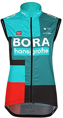 SGCIKER 2022 World Tour pro Team BORAHansgrohe windbreaker Gilet coupe-vent vêtements pour homme,vtt windstopper cyclisme vest (S)