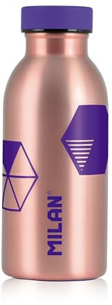 Botella isotérmica de acero inoxidable 354 ml serie Copper, lila MILAN®