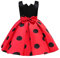 Lito Angels Marienkäfer Ladybug Kleid Kostüm Verkleidung Kinder Mädchen Größe 8-9 Jahre 134