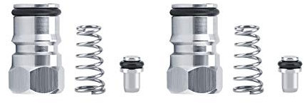 2 teile/satz-Kugelschloss-Pfosten-Fass, Kugelschloss-Keg-Pfosten aus Edelstahl, Edelstahl-Kugelschloss-Keks-Posts atz Edelstahl-Studienfass-Kugelhalterung Poppet-Tresen-Gas und Flüssigkeit 19/32