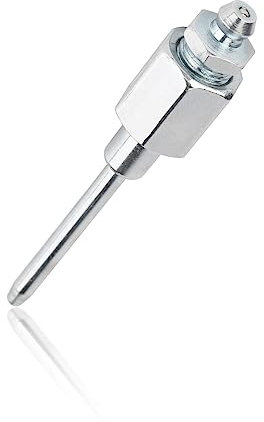 SAVITA Grease Needle Nozzle, Bearing Grease Needle with Hardened Steel Head Threaded Narrow Needle Lubricator Adapter Grease Gun Needle Tip for Lubricating Flush and Hydraulic Fittings