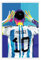 25 Artstreet Lionel Messiposter | Fußballposter | Argentinische Fußballmannschaft | Hochwertiger Druck | Deko für Zuhause | Rahmungsfähig (60x90cm)