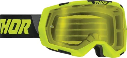 Thor Regiment Brille MX Cross Motocross Enduro Goggle neongelb gelb