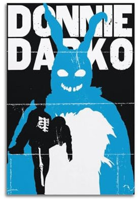klouds Donnie Darko Poster, dekoratives Gemälde, Leinwand, Schlafzimmer, Kunst, Wohnzimmer, Dekoration, modern, ästhetisch, 30 x 45 cm, ungerahmt
