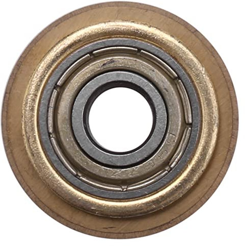 Qndanoan Titanium Coated carbonized Tile Cutter Exchange 22 x 6 x 6 mm Brass Tone