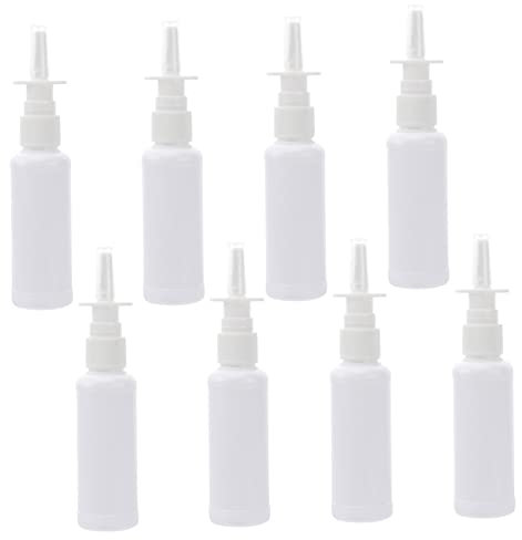 Angoily 20 Pièces De Nez Salin Vaporisateur Salin Flacon Pulvérisateur à Pompe Nasale Pulvériser Des Flacons Vides Vaporisateurs En Plastique Voyage Arrosoir Blanche Injection Directe