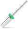 COMNICO Nail Carbide 5 in 1 Bit - Two Way Rotate Fast remove Acrylic or Hard Gel with 3/32 Shank, Both Left and Right Handed for Manicure Nail Art Drill Machine (Coarse, Silver)