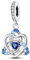Parmuz 925 Sterling Silber Charm für Armband Halskette Anhänger Liebe Mama Reise Meer Schmetterling Party Geburtstag Anhänger DIY Schmuck Geschenk für Frauen