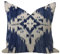 WSDESDEC Ikat-Kissenbezug, 40,6 x 40,6 cm, Sackleinen, Bauernhaus-Kissen, orientalischer asiatischer Stil, quadratisch, für Auto, Schlafzimmer, Terrasse, Heimdekoration