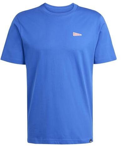 adidas Men's Graphic T-Shirt mit Wimpelmotiv