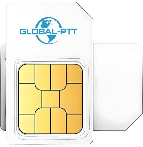 2-Pack Prepaid IoT SIM Card | 360-Day 4G LTE for GLOBAL-PTT PoC Radios Walkie Talkies (Europe)