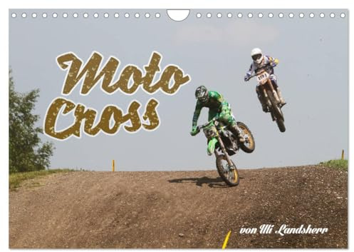 Moto Cross (Wandkalender 2026 DIN A4 quer), CALVENDO Monatskalender: Motocross Motorräder am Start (CALVENDO Sport)