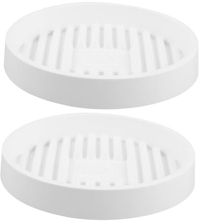 HOUDERCO 2stücke Runde Pflanzenschalen Aus Kunststoff Untersetzer Für Blumentöpfe Tropfschale Mit Wasserablauf Für Innenbereich Und Garten