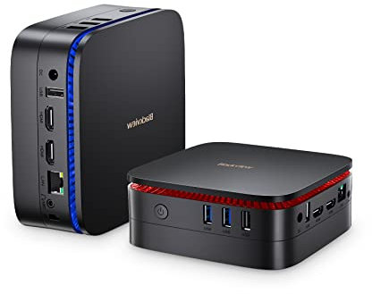 Blackview MP20 Mini PC, Intel Twin Lake N150 (Jusqu'à 3,6 GHz), 16Go RAM, 512Go SSD Mini Ordinateur, Double Ecran 4K UHD, 9 Ports Polyvalents, WiFi 6 bi-Bande, pour Les Affaires/Le Home/Business