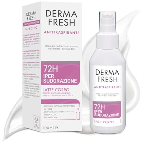 Dermafresh 72H Ipersudorazione Latte Corpo 100ml