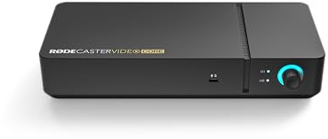 RØDE RØDECaster Video Core – Video- und Audio-Produktionskonsole – Multi-Kamera-Schalter, 3 x HDMI-Eingänge, 1080p Video, Multi-Source-Szenen