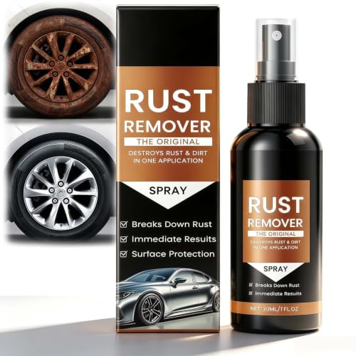 Professional Car Rust Remover for Metal - Fast-Acting Rust Remover Spray