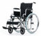 REHASHOP Rollstuhl Karibu - Sitzbreite 41 cm - Fußstützen und Armlehnen klappbar, sehr stabil und faltbar