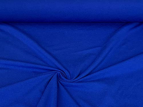 babrause® Jersey uni royal blau - Baumwolljersey - Ökotex - Ab 0,5 Meter