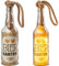 alles-meine.de GmbH Glas - Lichterflasche - 6 Stück LED Bier Garten LICHT Dekoflasche/Flasche/Bierflasche - 25 cm - Batterie betrieben - warmweiß - Flaschenlicht - Dekoli..