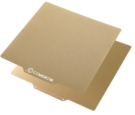 COMGROW PEI Druckplatte, Strukturierte/Glatte doppelseitige PEI sheet 235mmx235mm für Creality Ender3/Ender 3 Pro/Ender 3 V2/Ender 3 S1 Pro/Ender 3 Neo/Voxelab Aquila 3D Drucker